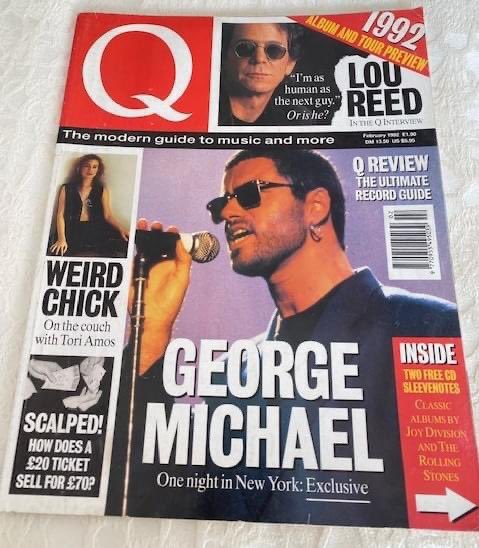 LoveliesHelp's tweet photo. Fairly rare cassette given out at some of the Cover to Cover concerts and a @QMagazine for you today. All for charity in mem of @GeorgeMOfficial ♥️ https://t.co/H7zL1qLgCB