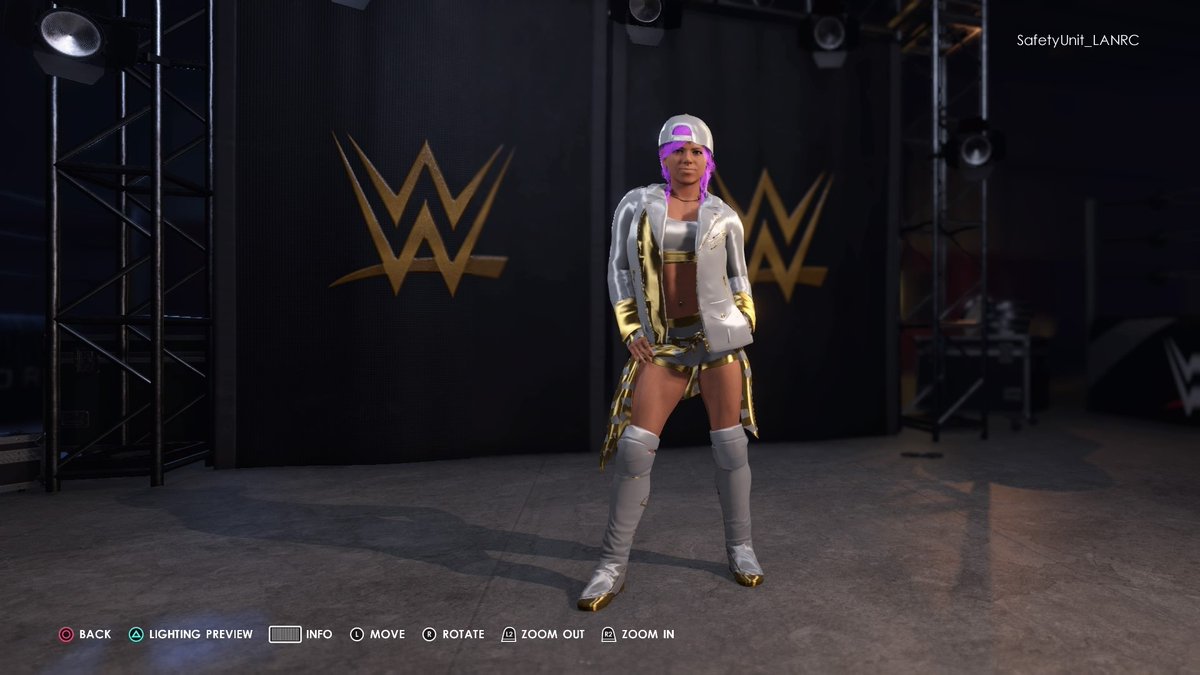 What do you all think of my WWE2K22 CAW?

Props to <a href="/LancasterPPWSIK/">"The Legend" Masami Lancaster</a> for making me since I don't own the game!