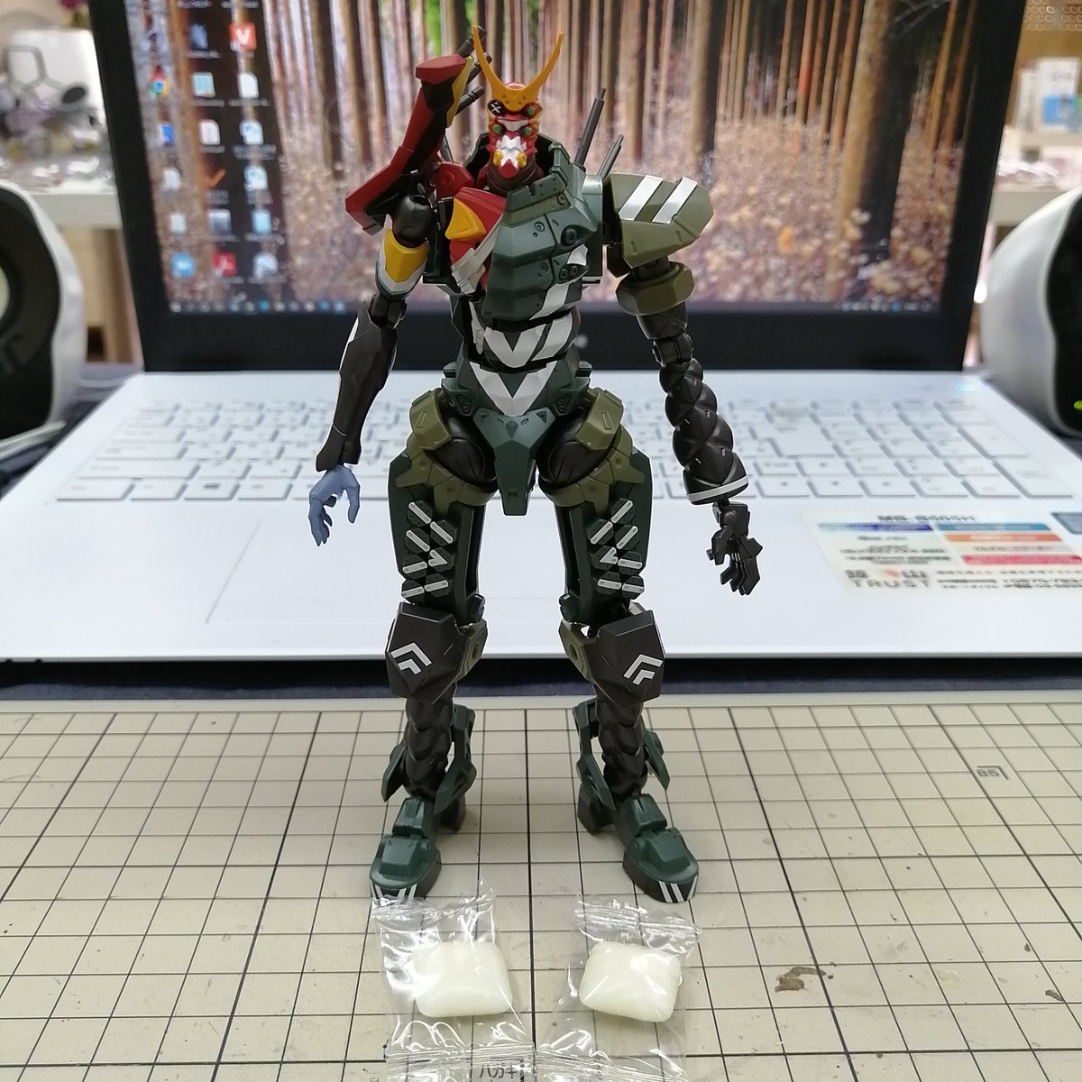 hachiyaharuta's tweet photo. ガム2個です
#EVAFRAME03
#新2号機α https://t.co/56oZKsONIy