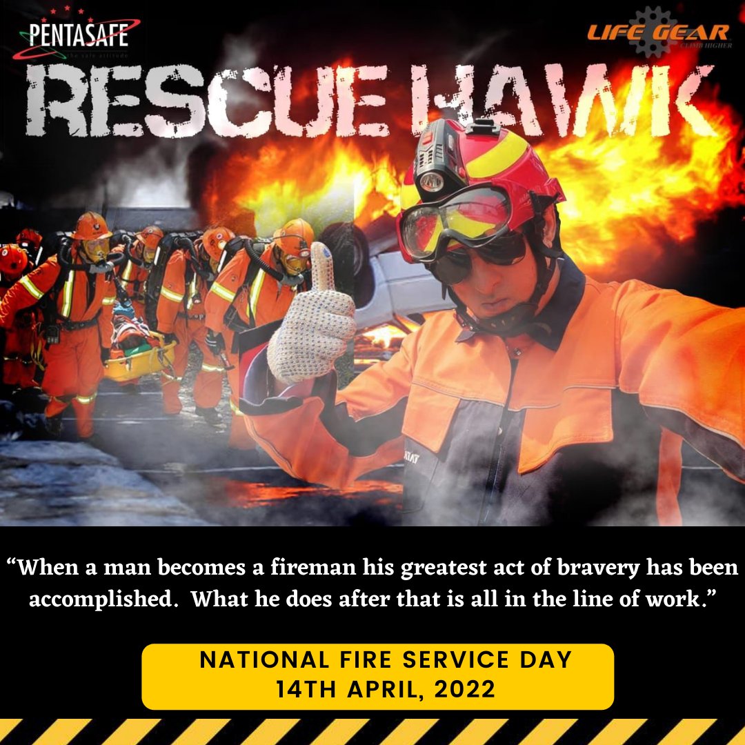 Pentasafe1's tweet photo. “When a man becomes a fireman his greatest act of bravery has been accomplished.  What he does after that is all in the line of work.”
National Fire Service Day 2022
#nationalfireserviceday #staysafe #fireservicewarrior #fireserviceday #pentasafe https://t.co/gArOgnVlPM