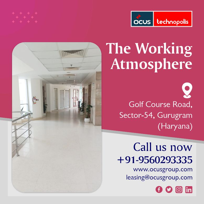ocus_group's tweet image. OCUS TECHNOPOLIS | THE WORKING ATMOSPHERE
#real estate #office spaces #business #booking #purchase #sale #leasing #Golf Course Road, Sector-54, Gurugram (Haryana) #leasing@ocusgroup.com #www.ocusgroup.com #+91-9560293335