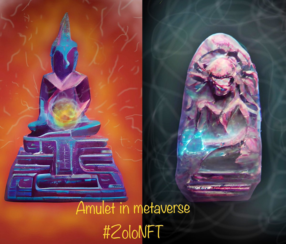 My amulet mania in metaverse world  new collection coming soon.