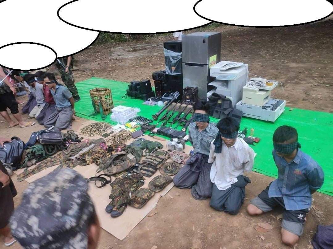 zawmoethant71's tweet photo. More than 30 members of terrorist army were killed in the clash of #Pinlebu,soldiers, inclu majors,& captain were captured alive,weapons & ammunition were also seized according to reliable source of PinLeBu PDF.
https://t.co/dc5hSIQXXK
#RevolutionaryThinGyan
#2022Apr14Coup https://t.co/zk4U98RIox