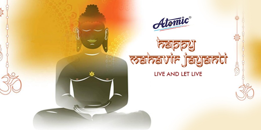 AtomicProducts's tweet photo. Atomic Family wishes you a Happy Mahavir Jayanti, may lord Mahavir fill your life with the virtues of non-violence and compassion. 

#mahavirjayanti #mahavirjayanti2022 #jaintemples #Atomicproducts #lordparshvanath #tirthankar #jainfestival #prabhumahavir #jainismofficial https://t.co/9Wc3pPcRK7