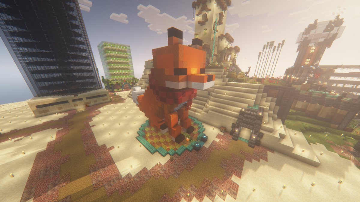 devilmok91's tweet photo. Fox enclosure in Minecraft
#minecraft #fox #BSLshaders #seusptgi https://t.co/rZKB2JI6EQ