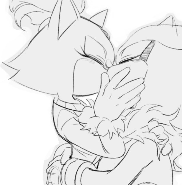 repost this silvaze sketch for kiss day 