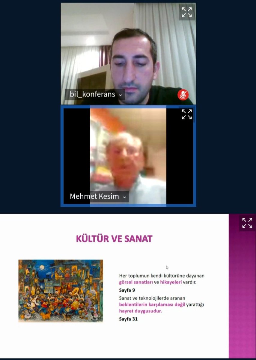 BilKurs's tweet photo. BİL Eğitim Kurumları Öğretmenlerine yönelik Mesleki Gelişim Seminerleri kapsamında Prof. Dr. Mehmet Kesim'in konuşmacı olduğu "Eğitimde Hayal Gücü ve Yaratıcılık" eğitimi düzenlendi. https://t.co/oo8lvS0sXq