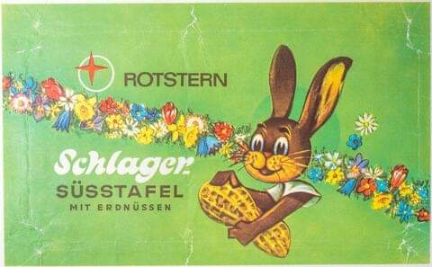 DDR_Reklame's tweet photo. Der Name #Rotstern hat unterschiedliche Interpretationen: Entweder steht er für den russischen Stern und das Symbol des Sozialismus oder er symbolisiere die aufgehende Sonne hinter dem Roten Berg, der gegenüber dem Werk liegt.#Schokolade #Saalfeld #DDR #GDR #Ostalgie #EastGermany https://t.co/u14W2pEc1D