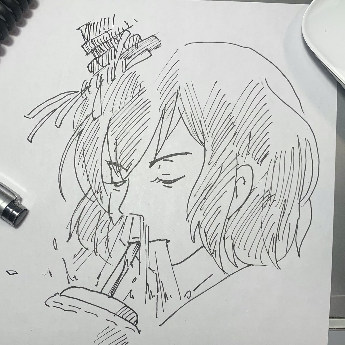 #顔だけで50リツイート来たら強者
顔だけアップで耐えられる絵って描けないなあ 