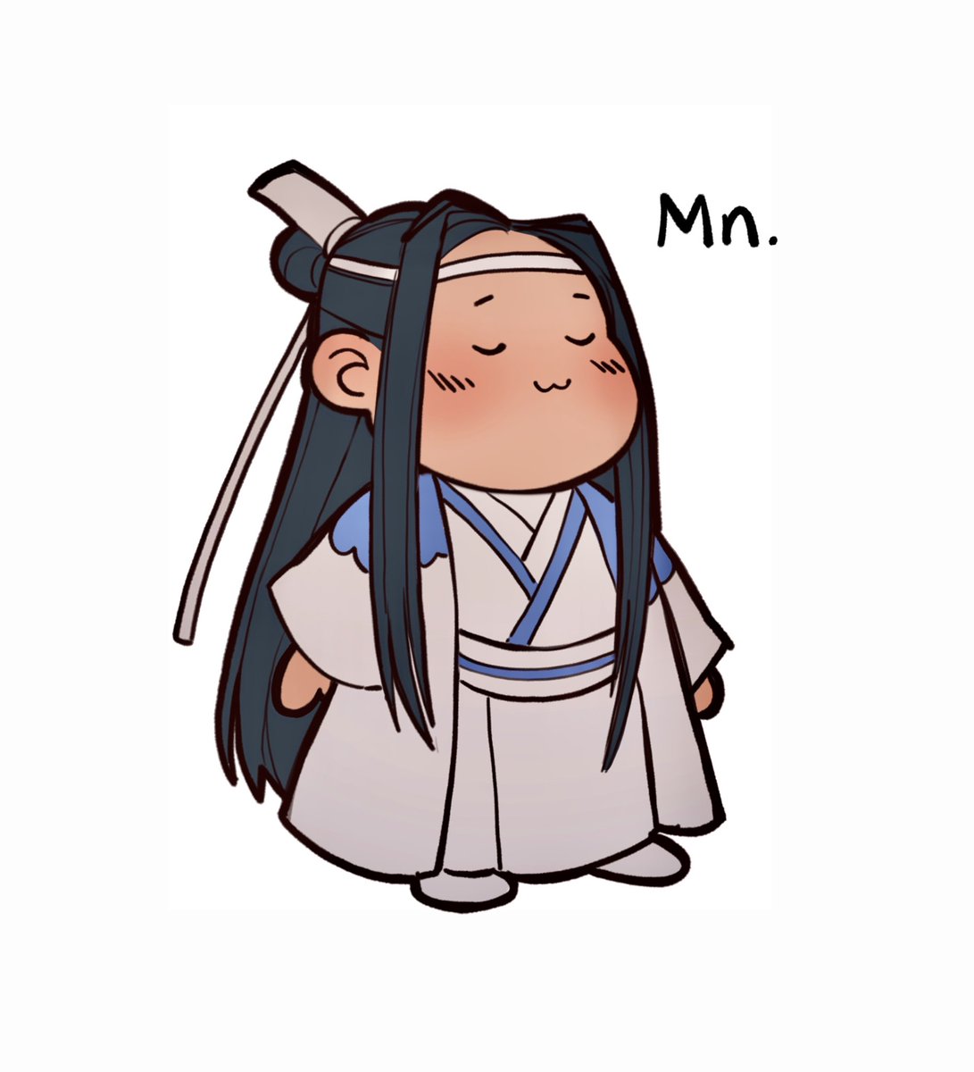 Casarole76's tweet photo. he makes me not sad ok??
#LanWangji 
#mdzs https://t.co/DIKuUwF3Bh