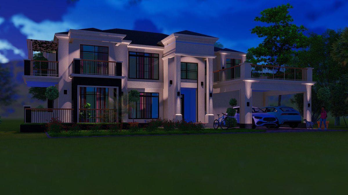 Civitasdesign's tweet photo. Civitas Design and Build,
Proposed residential development 
Location;Wakiso,

Master bedroom, 5 bedroom (self contained), sitting room, family lounge, dinning, study room/office, kitchen, maids quarters,  laundry room and toilet.
Client; classified. https://t.co/uL1YM3AmWz