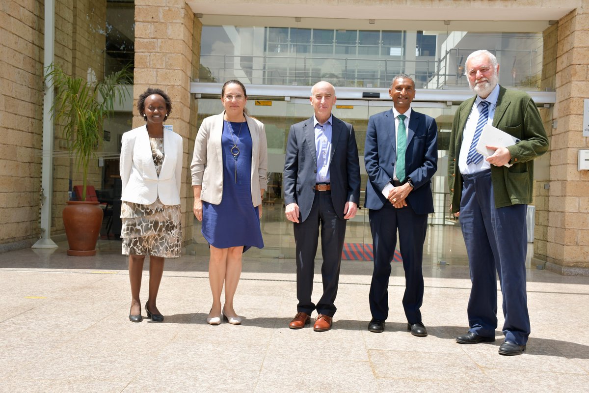 StrathU's tweet photo. On April 13, Ambassador, @IsraelinKenya, H.E. Michael Lotem, made a courtesy visit to @StrathU and had discussions on areas of partnerships with the University. (1/2) https://t.co/quQUC3UUpm