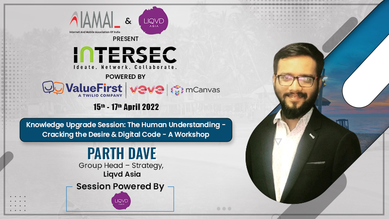 IAMAIForum's tweet photo. "Introducing to you our esteemed thought leader, Parth Dave, Group Head - Strategy, @LIQVDAsia as a keynote Speaker at #INTERSEC22.
We look forward to an insightful session at the #learningtrip in Goa🏖️
Follow the link to know more: https://t.co/FT4zWsIspb
#Marketing #Digital https://t.co/eFNMd6v1fF
