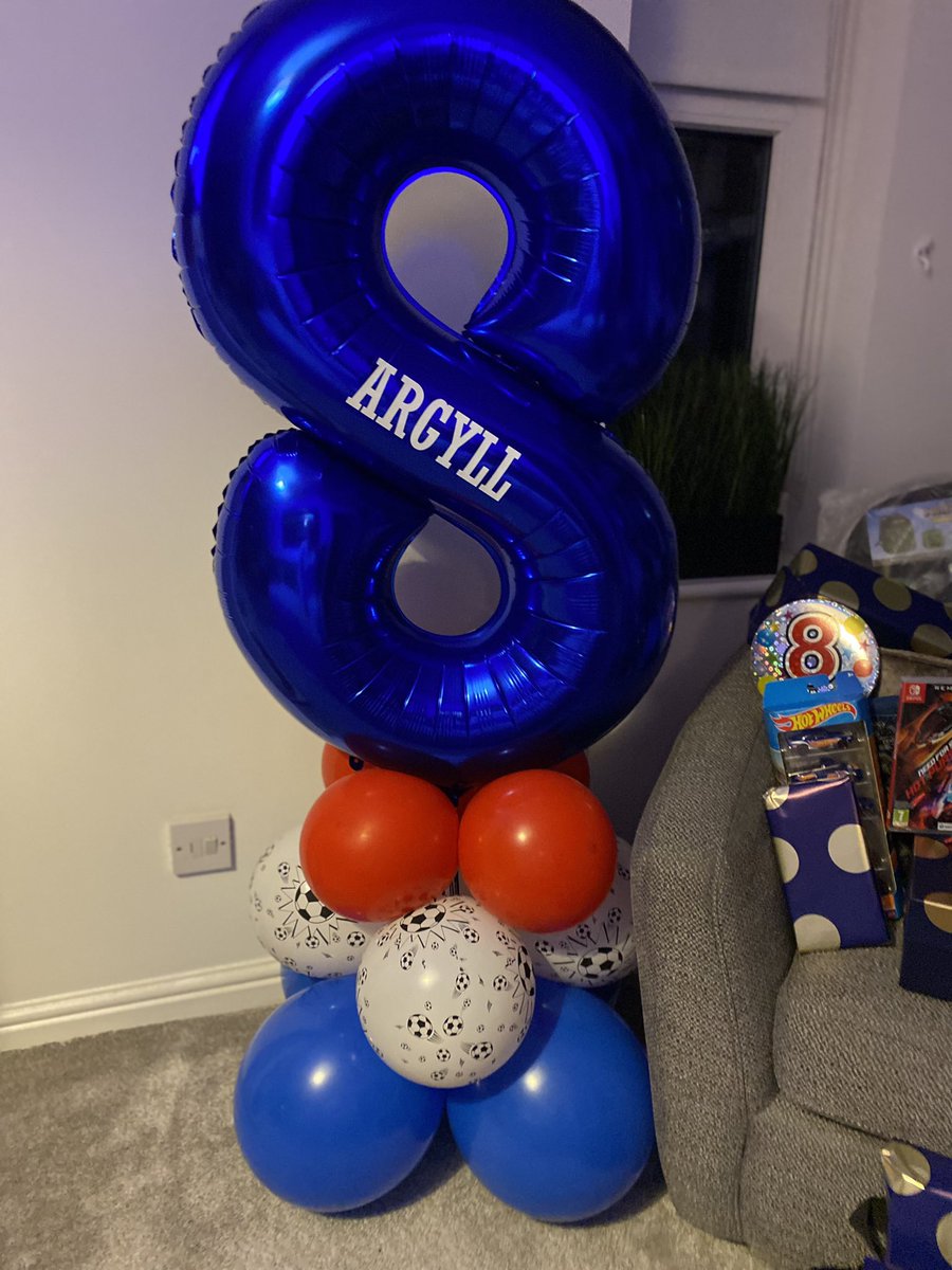 AllyMcGovern1's tweet photo. Happy 8th birthday to my angel Argyll 💙 1 in a million! Keep being you #happybirthday #argyll14 #mumsboy 🥳🎂⚽️ https://t.co/rNNym3BPzn