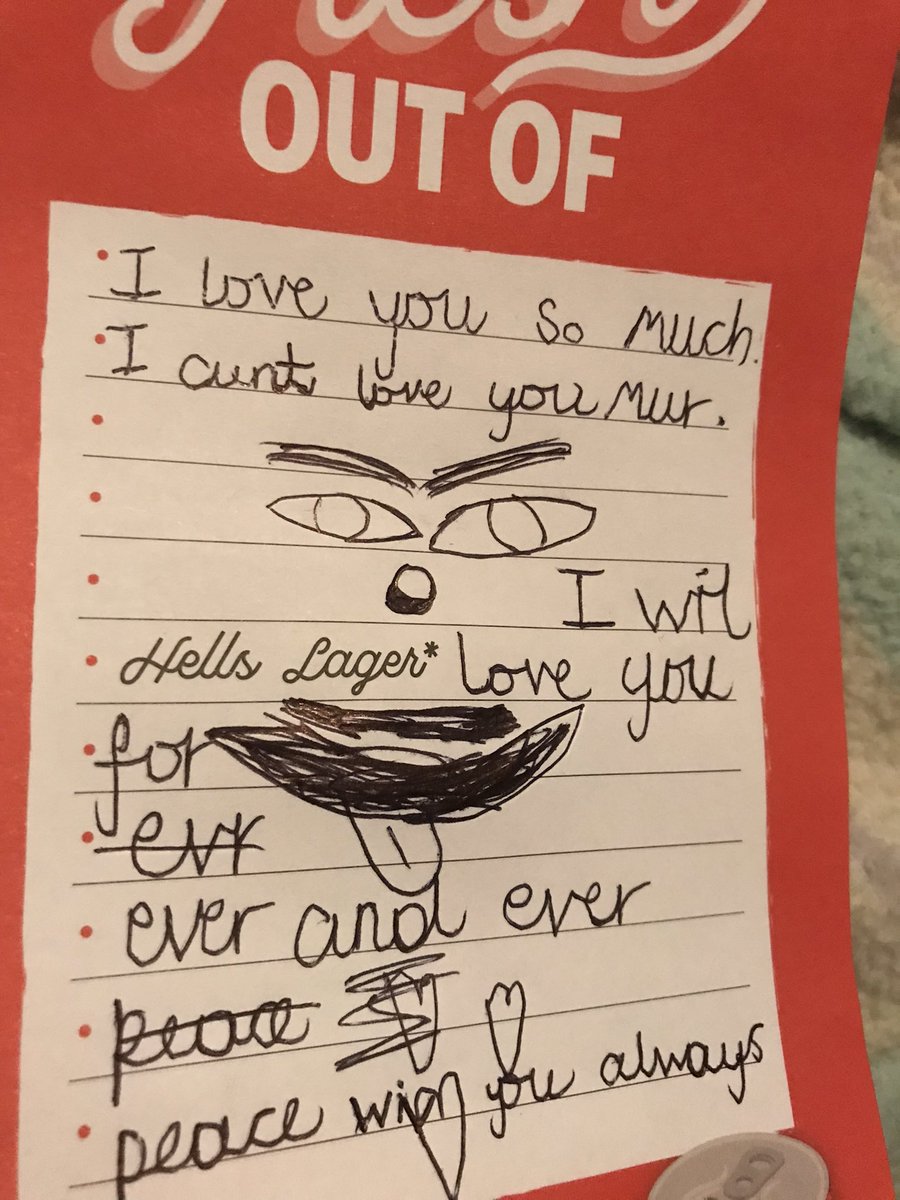 RuthWalshe83's tweet photo. @sarajcox From my 8 year old 😳😂 https://t.co/nnhGJkPVou