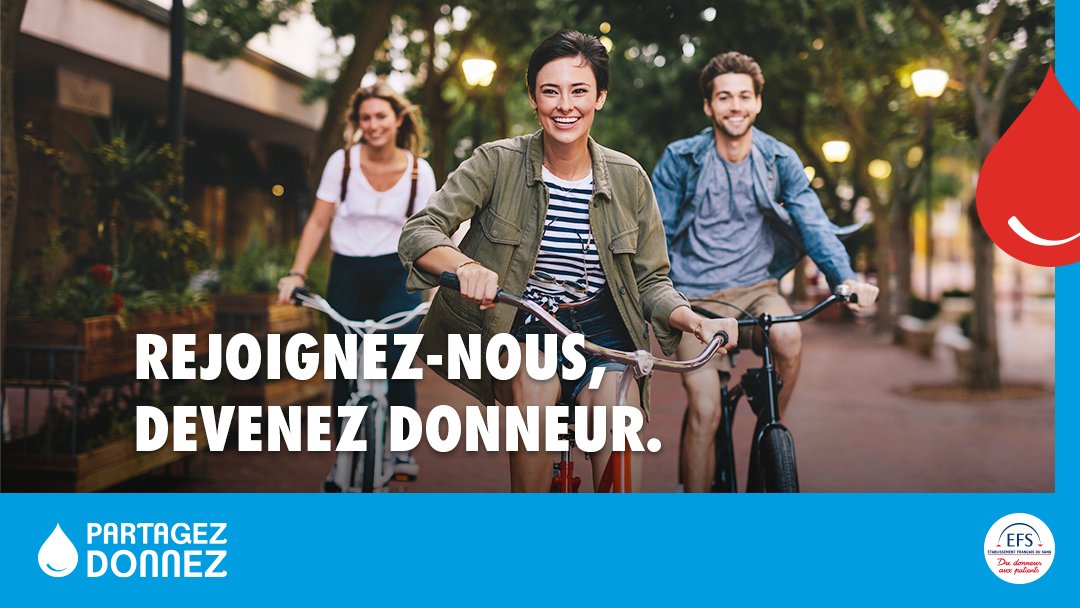 Sante_Gouv's tweet photo. #DonDeSang | ⚠ Actuellement, la fréquentation sur les lieux de dons de sang diminue.🩸
👉 N’attendez plus, venez en aide aux patients en faisant un don de sang. 

📲Pour prendre rendez-vous ➡https://t.co/KDuxxFCCeX

@efs_dondesang https://t.co/mSx6iKmcVj