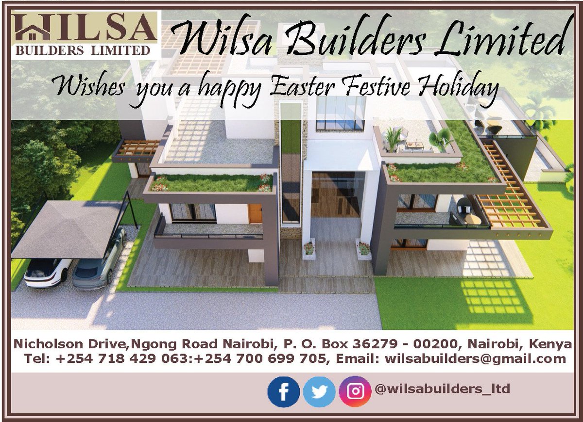 WilsaBuilders's tweet photo. Happy Easter Holidays💥 from us @ WBL!
"Easter spells out beauty,the rare beauty of new life."~S.d Gordon
#Buildingyourdream #DesignandBuildsolutions https://t.co/6o6jVHSZMs