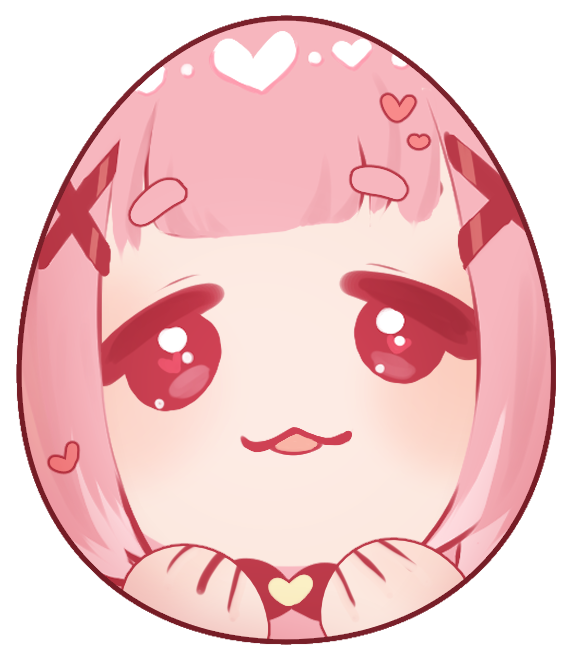 簡單畫個愛愛蛋♥️
#Honeys的蛋蛋  #熊実愛莉 