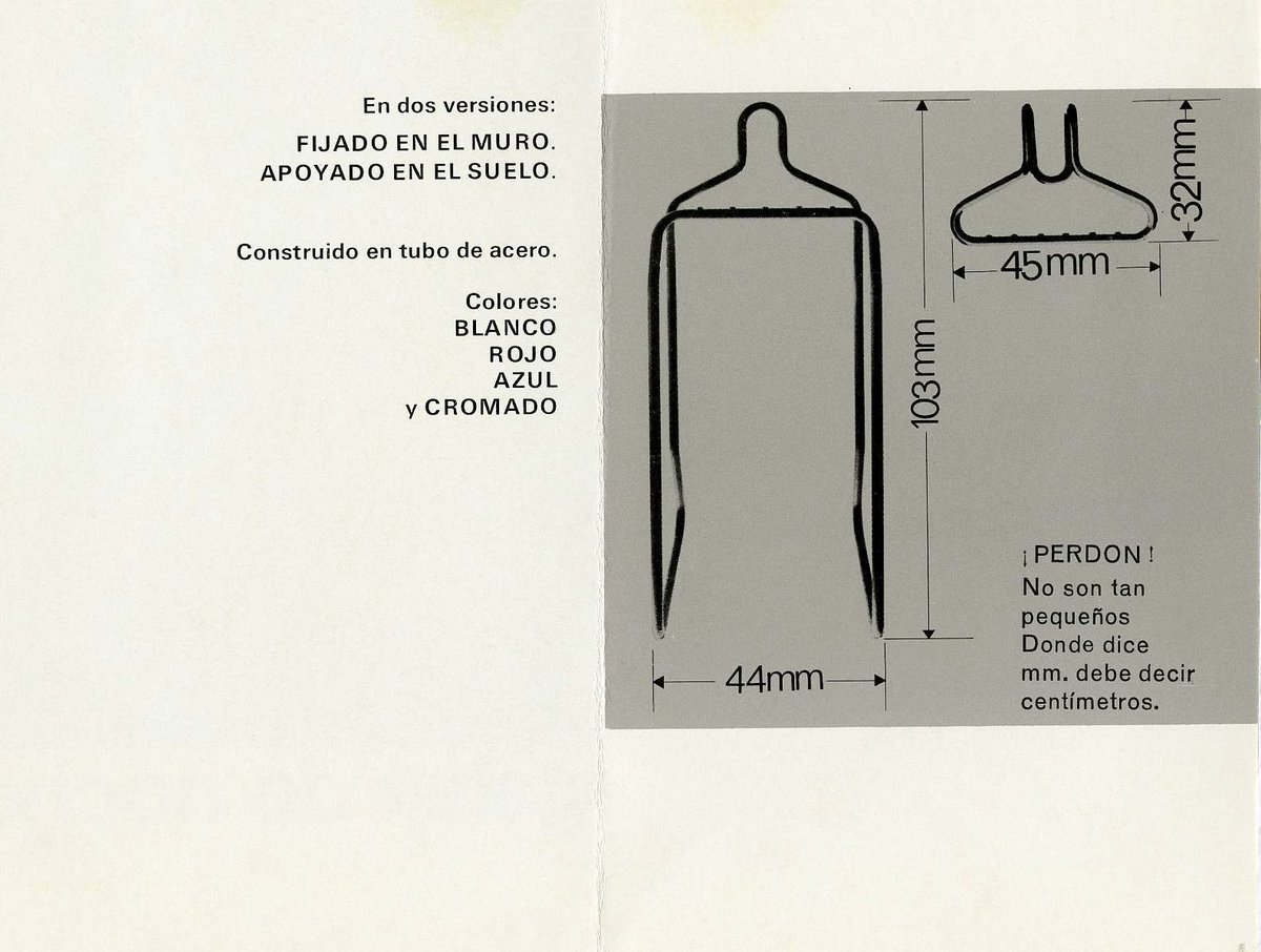 dissenydoc's tweet photo. Una #federrades ben particular!!!!
La peça es va presentar a la selecció dels #premisDELTA del 1972.
@adifad https://t.co/jawYU8WB8d