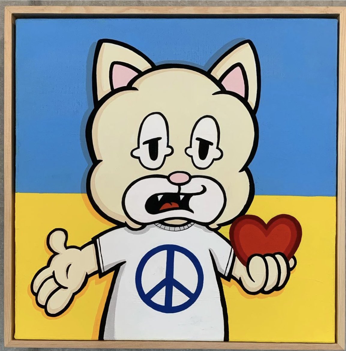 puffin_pets's tweet photo. PUFFIN PETS NFT OG#10

「LOVE＆PEACE」

愛と平和。

争いはどうして起こるのでしょうか。

みんな自分の中にも天使と悪魔がいるように、もともと一つの世界にも同じように存在しているのだとしたら、自分自身が一番このメッセージを真剣に考えないといけないのかもしれません。
↓ https://t.co/c4zSDHDhkb