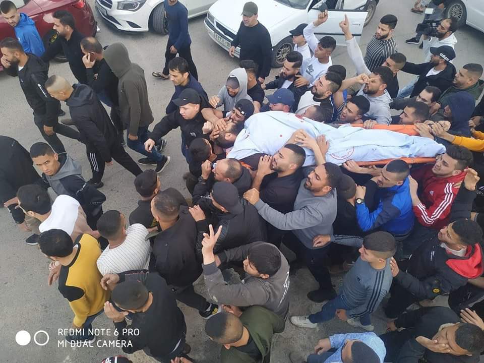 Timesofgaza's tweet photo. Jenin this morning: two Palestinians shot dead with Israeli bullets. https://t.co/wq6bOb9Jc4