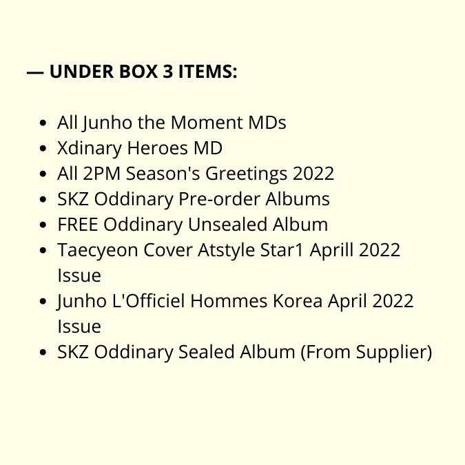 iTreasurePH's tweet photo. #iTreasureUpdates

Closed na yung box 3 last monday and for pick-up na siya today sa kr add😍 not sure kung gaano kabilis itong si goldstar since umac palang po natatry namin before, but expect muna natin 3-4weeks bago sya dumating sa ph para sure😊

Thank youuu! https://t.co/j1Exn5Ue8p