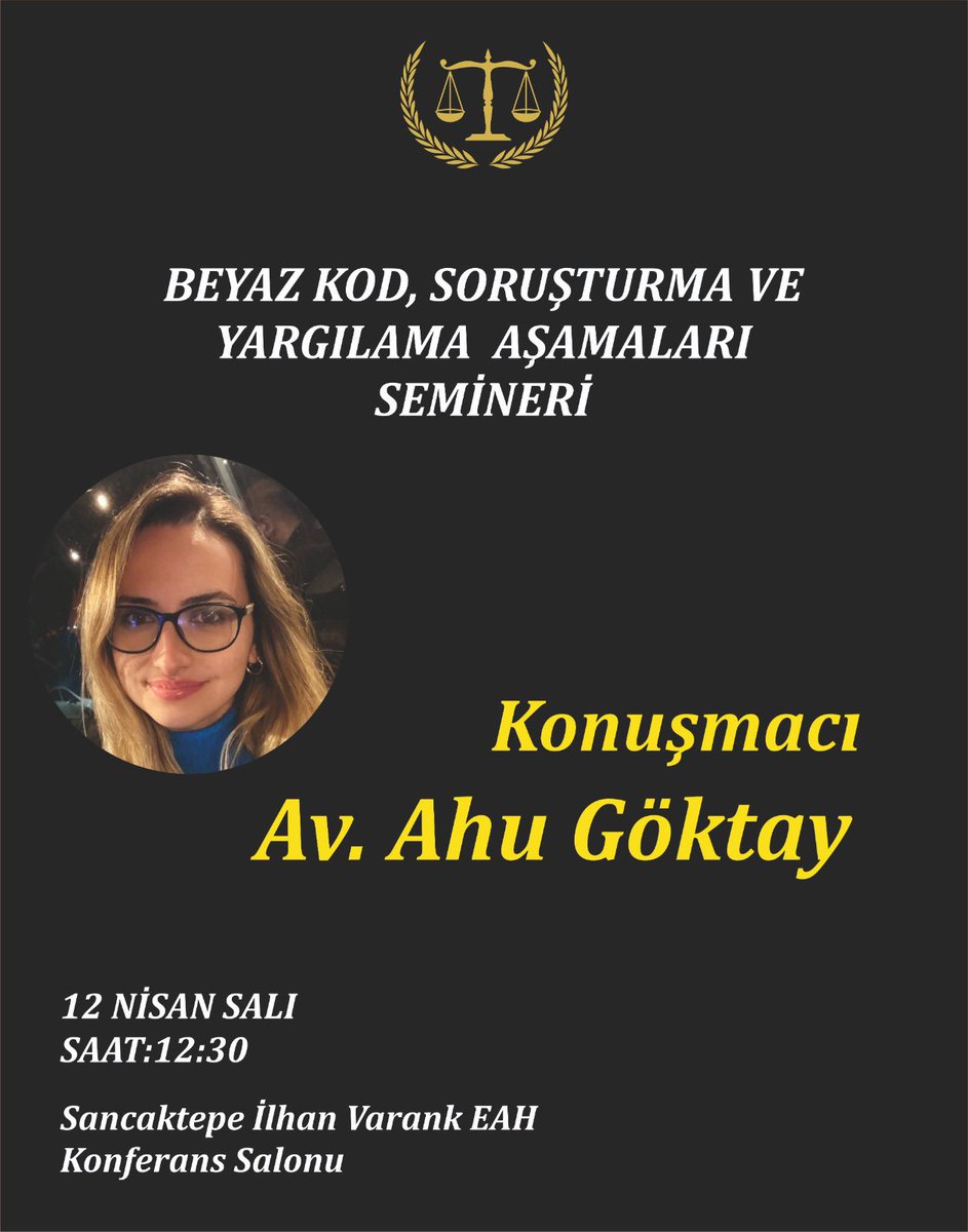 Beyaz Kod,Tanımı, İdari Süreçler, Hastanenin Yükümlülükleri,Hukuki Süreçler,Suçlar, Soruşturma, Yargılama aşamaları, Cezalar ve Tazminatlar” konularını işledik. Yoğun katılımınız ve ilginiz için çok teşekkür ederim. #beyazkod
