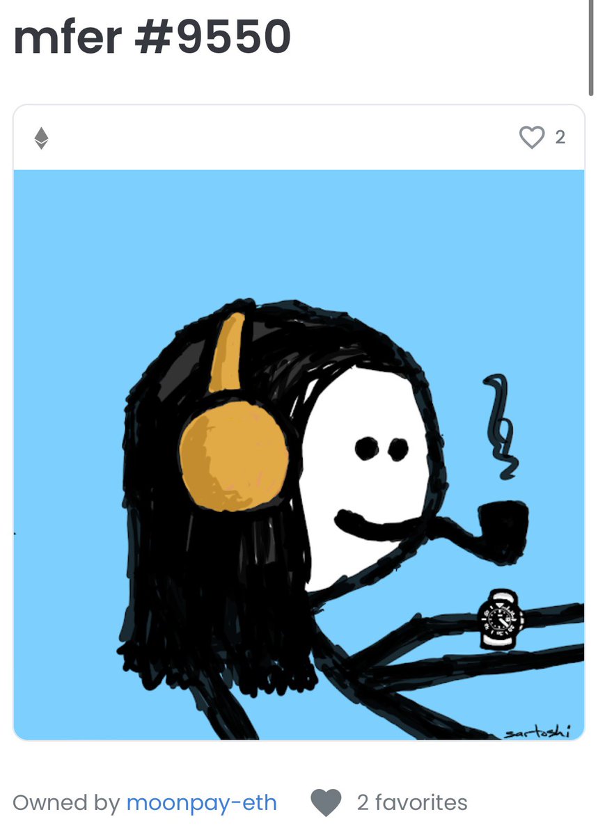 Another one by <a href="/moonpay/">MoonPay 🟣</a> 👀👀 #mfer