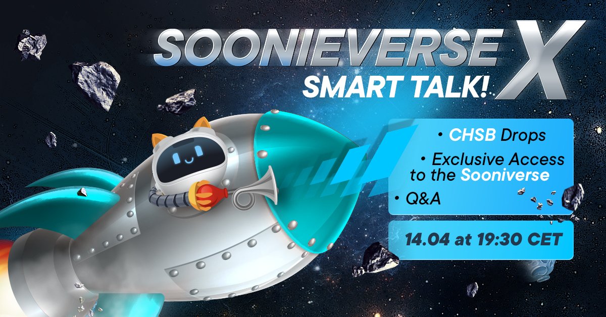 Sooniverse Smart Talk Tonight — Join XBorg