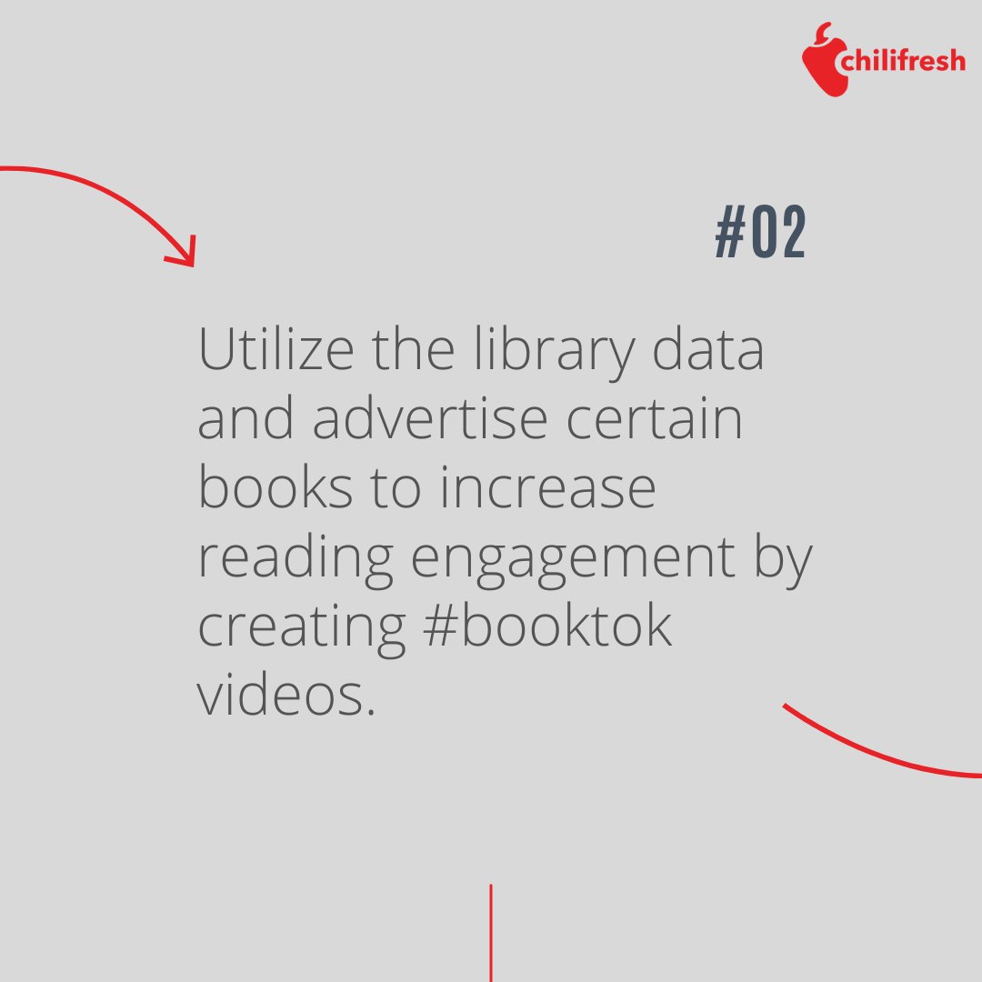 chilifresh's tweet image. 💡 Are you trying to find new ways to promote your local library?

Have a look at today’s post with 3 tips to get started with TikTok!

🚀Book a meeting with us to learn how ChilIFresh can help you even more: chilifresh.com/contact

#booktok #locallibrary #libarians