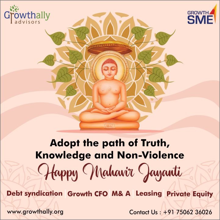 Growthally_Ltd's tweet photo. Growthally Advisors Family wishes you a Happy Mahavir Jayanti and Baisakhi. Visit https://t.co/jBUk4oLjtE or call 7506236026 if you want advice on your Business Finance. #MahavirJayanti #Baisakhi2022 #BabasahebAmbedkar #financialconsultant https://t.co/OIJMnAdIsD