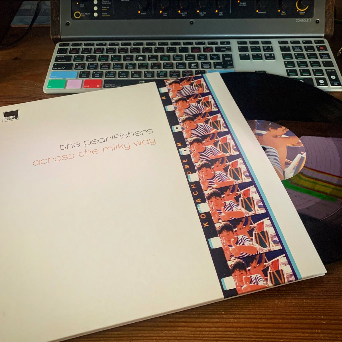 mickterry's tweet photo. Good morning from melody central courtesy of this delicious vinyl reissue from @thepearlfishers. Forgo those expensive coffees for a few weeks and invest this beautiful piece of art. Your soul will thank you. #vinyl #gatefoldsleeve #melodymasterclass #thepearlfishers https://t.co/PRGEWnQDmS