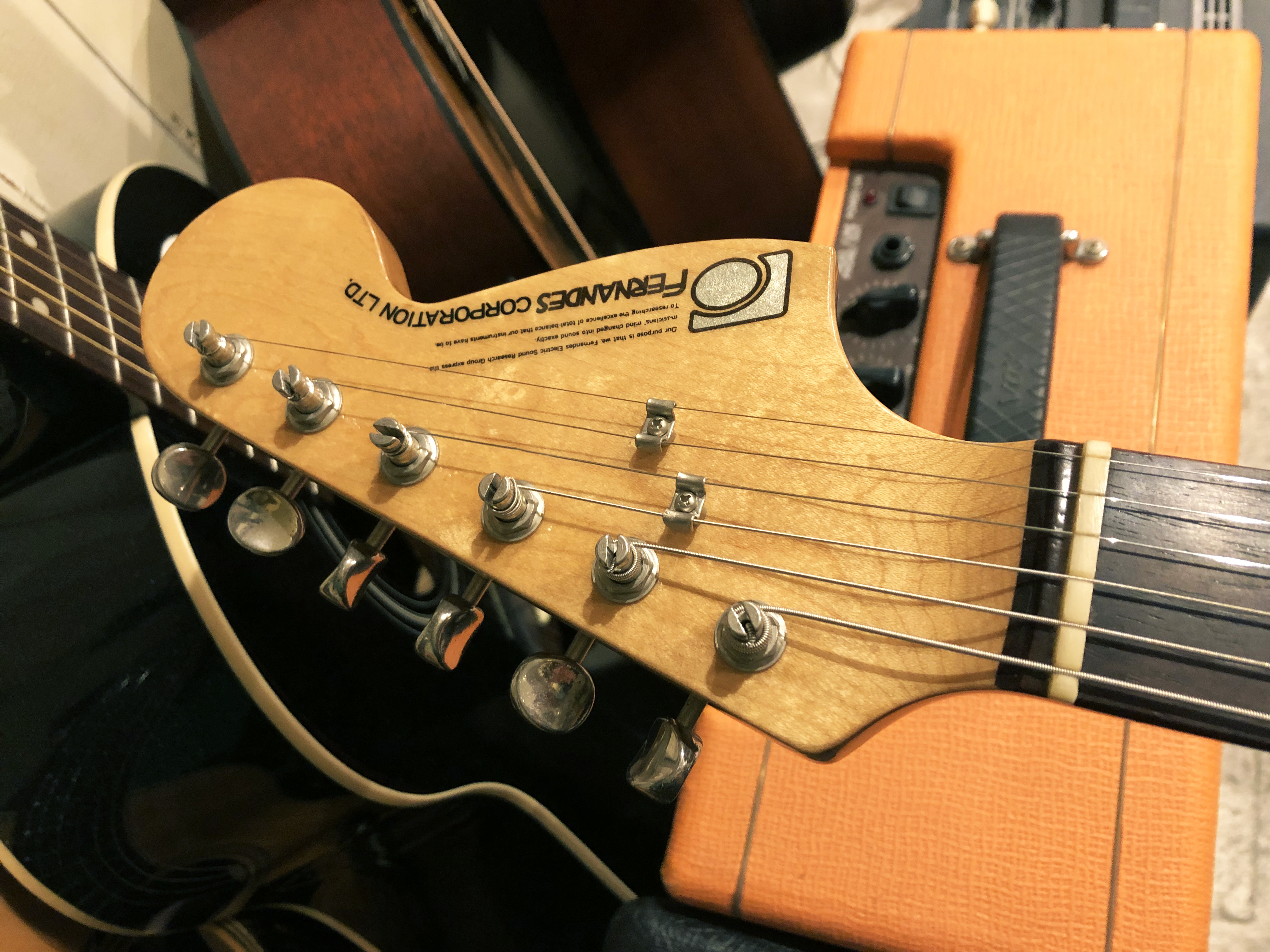 新しいコレクション 希少 ジャパンビンテージ Fernandes 石ロゴ Mustang 即納特典付き Cainor Cl