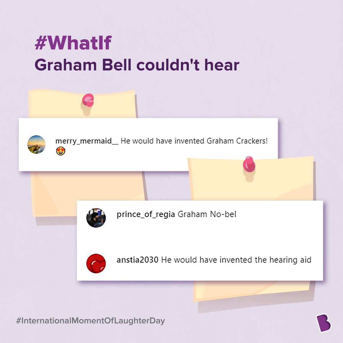 BYJUS's tweet photo. It's #InternationalMomentOfLaughterDay and you had us ROFLing with your creative responses! 😂
Here's your reminder to let go of your stress and laugh out loud😋
#laughter #WhatIfWednesday #creativecomments #BYJUS #keeplearning https://t.co/mwtdWC3BEH