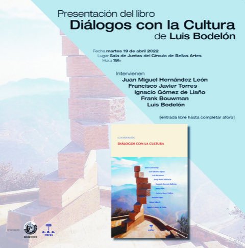 En Madridid estaremos este martes que viene. ¡Vénganse!