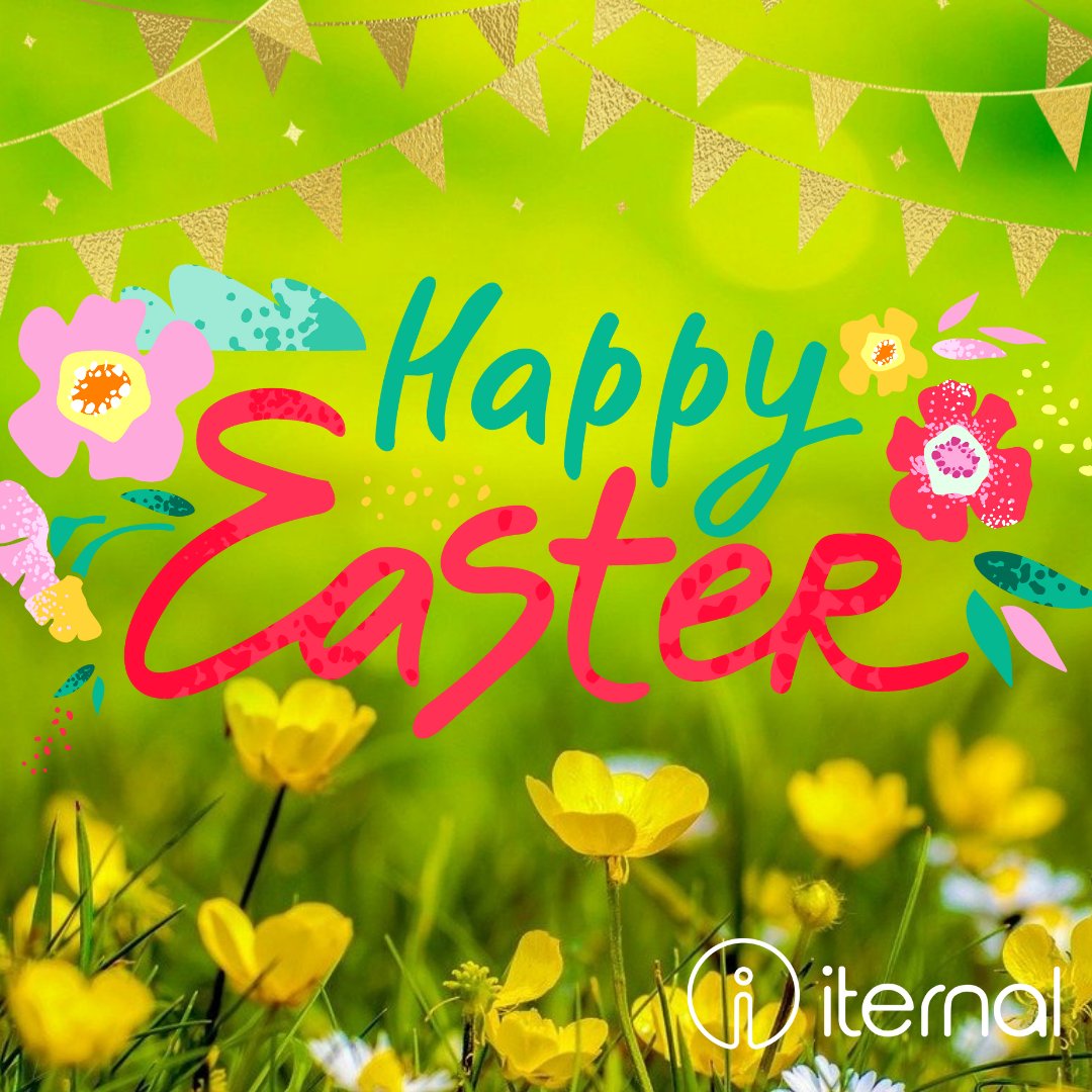 Happy Easter from all of us at Iternal 💙 🐰