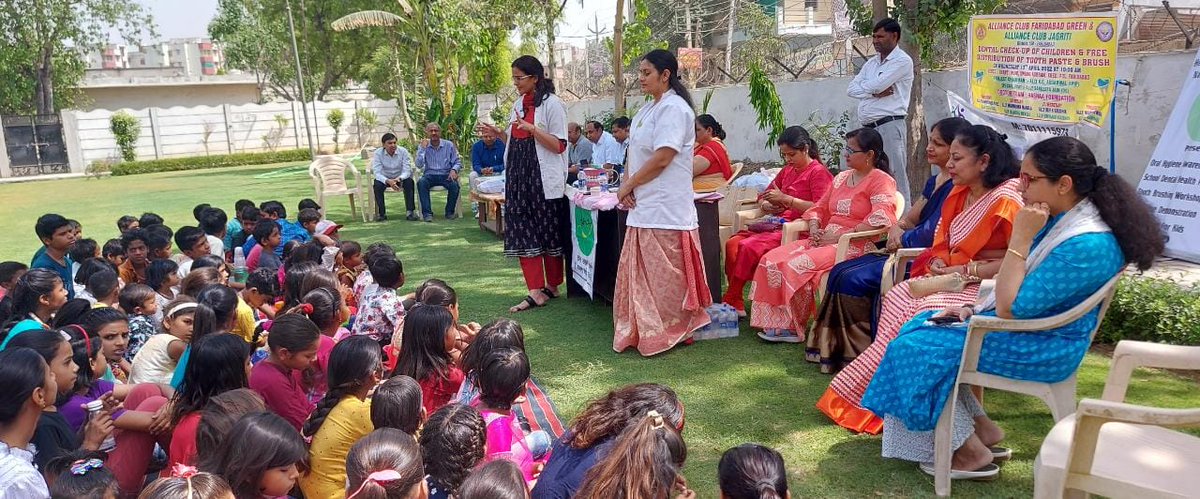 HasnaaNGO's tweet photo. After two years of Online sessions, happy to start our Oral Hygiene Awareness session-  interacting &amp; teaching kids about their Dental Hygiene in person. 

National Rural Oral Hygiene Campaign, India, an initiative for HASNAA is continuosly supporting Dental Hygiene Awareness. https://t.co/pPWSJKWdpM