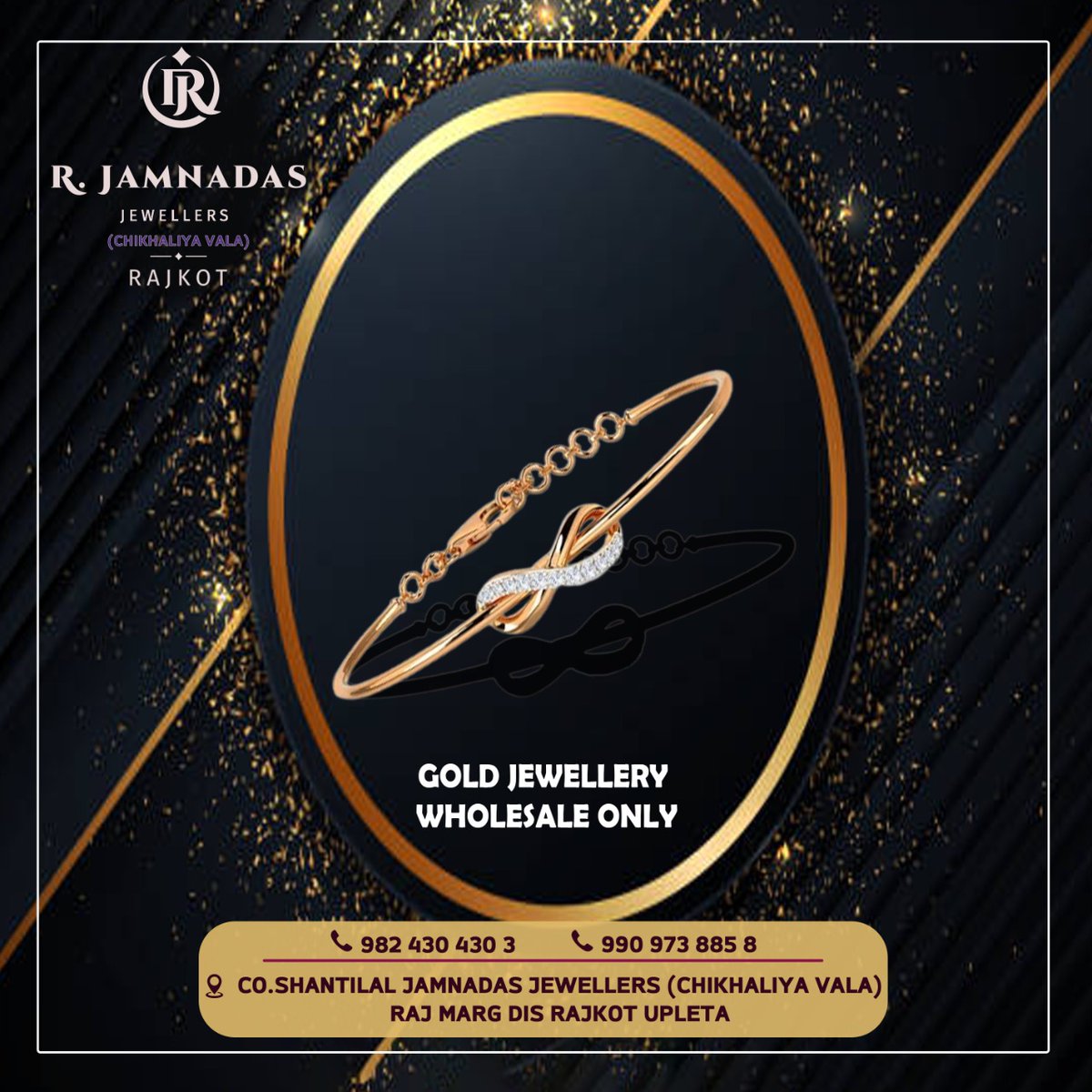 jamnadas_r's tweet photo. A perfect design for perfect women
#Rjamnadasjewellers #jamnadas #jewellers #braceletdesign #braceletcollections #accessories #jewellerywholeseller #diamondbracelet #jewerly #jewels #trendyjewelry #instagood #jewellerywholsaler #jewelleryretailer #upleta #gujarat https://t.co/LLs0xDQmfH