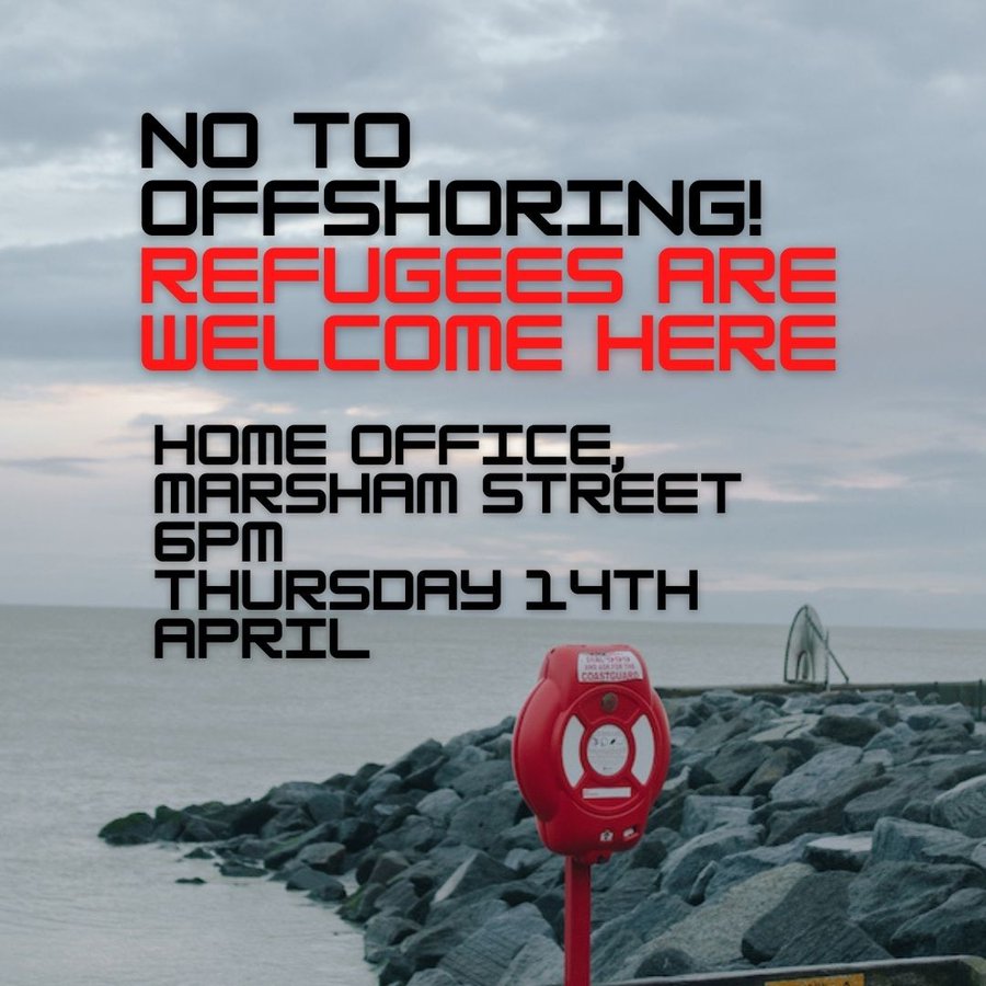 No to Offshoring Demo 14/4/22