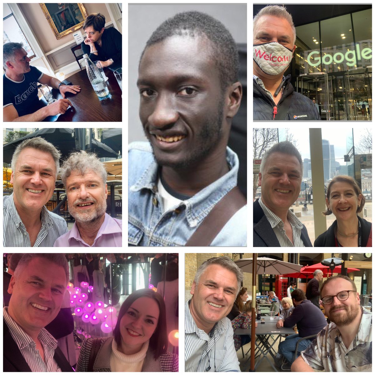 My #DisabilityAdvocacy rock star tour of #London meeting Victoria @UnhiddenFashion, @ghjconsultant @CarpenterKate @JacobsConnects @SaraFlay & Leighton @LegacyITC, the unique @imisaacharvey AND top bloke Mike Adams of @wearepurpleorg. This would be the best tour T-shirt ever 🤘🎸