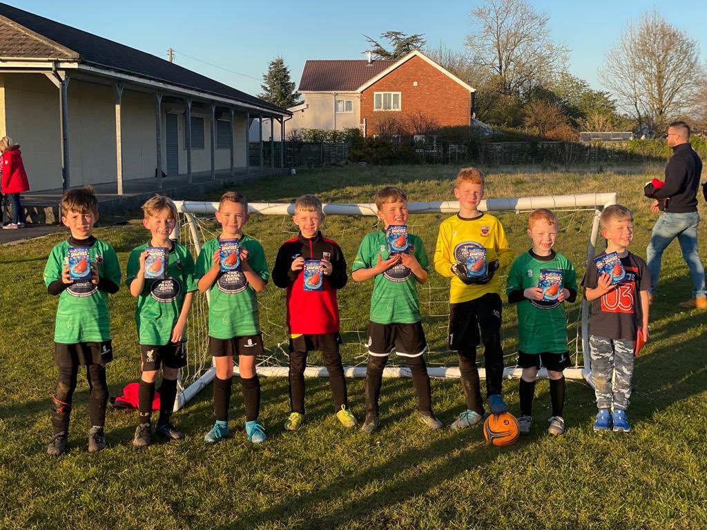 Happy Easter from all from our under 8s ⚽️