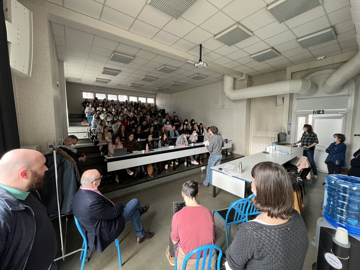 seb_faure's tweet photo. 👨‍⚕️ 👩‍⚕️ 🧑‍⚕️ 🩺💉💊Journée exercice coordonnée à @FacSante_Angers @UnivAngers pour les étudiants de 5ème et 6ème années officine. Merci aux nombreux intervenants passionnés @jeffmo49 @loguener @URPS_Pharma_PDL @loic_angers https://t.co/kfeF2KrlYl