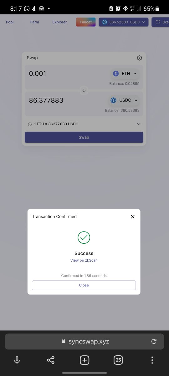 JustMe10172009's tweet photo. @syncswap did really great in making this project, bright future ahead guys

https://t.co/cewovSd5Xs

#L222  #zkSync #Layer2 #ZKRollup #testnet #Ethereum #DeFi

💓 https://t.co/uydBB7e2Q3