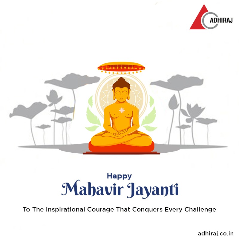 On the auspicious occasion of Mahavir Jayanti, wishing lots of happiness, good health and success. Happy Mahavir Jayanti!
.
.
.
#Adhiraj #NewAge #Mainland #MahaavirJayanti #NaviMumbai #CapitalCity #Blessing #Mahavir #HappyMahavirJayanti #JaiShreeKrishna #Festival2022 #Mumbai