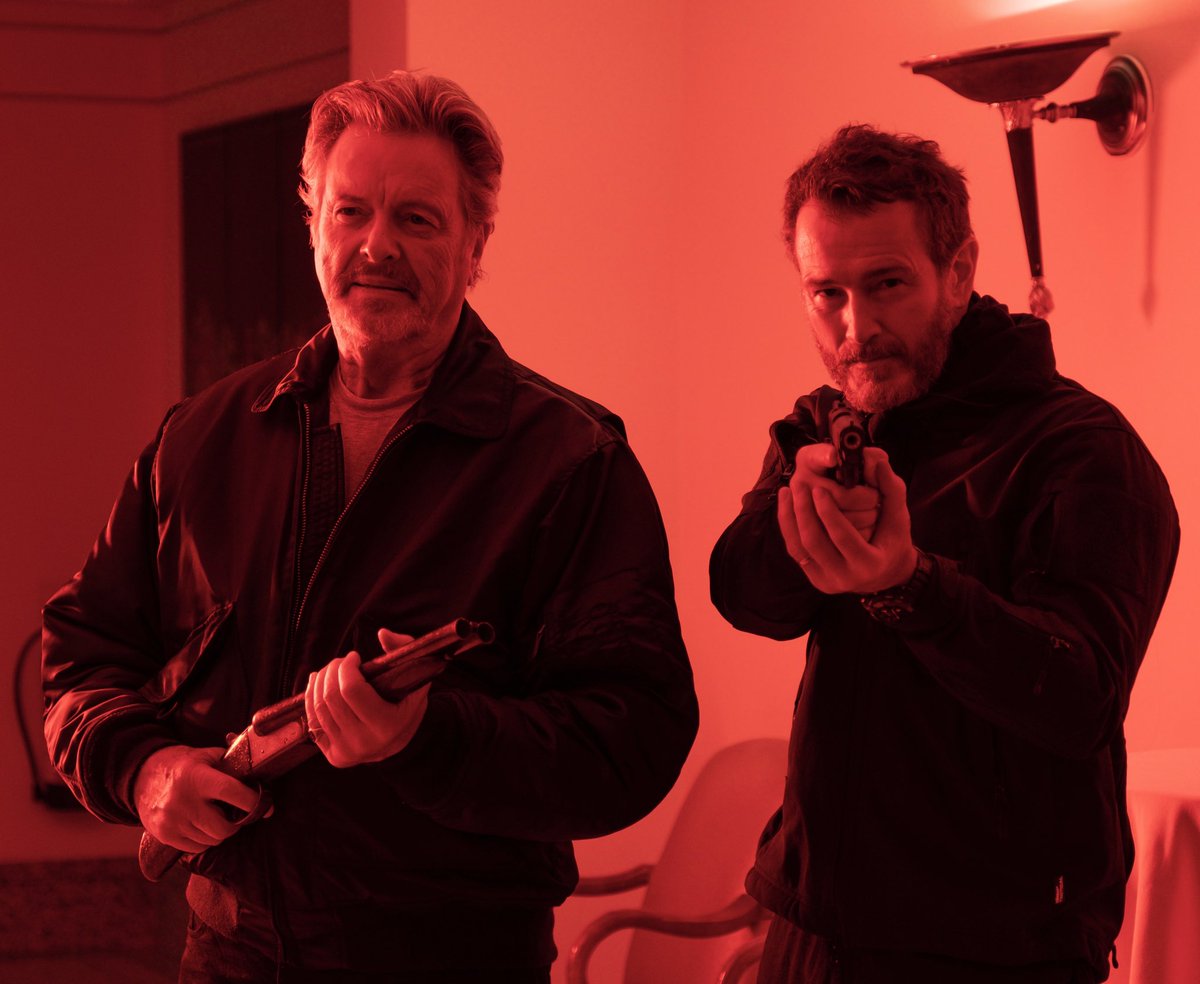 You hear them coming? The Renegades are coming! Peck (Ian Ogilvy - We Still Kill The Old Way) and Burton (Nick Moran - London Heist) lead the raid on Goram’s bar in our elevated revenge thriller RENEGADES - coming soon!