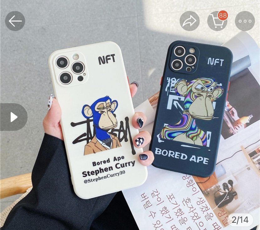 cuteNFT01's tweet photo. Cool and Cute Nft phone cases 💕💕UP for grab this apemans really rock 🤘Casually checking out mine sshhhh 🤫

#NFTCommunity #CuteNFT #nftcase #NFTartwork #nftart https://t.co/4j5v9KpNEr