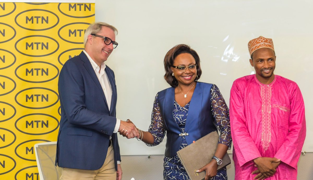 A national network roaming agreement between <a href="/MTNCameroon/">MTN CAMEROON</a> and <a href="/Camtelonline/">Cameroon Telecommunications</a> has been signed.This sees Camtel expand its coverage in areas of Cameroon and drive the participation of Cameroonians in the digital economy. Read more: bit.ly/3KK5I4n 
#DoingForTomorrowToday