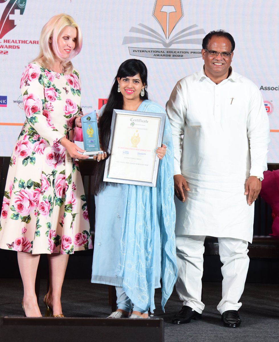 TOPNOTCHFOUNDA1's tweet photo. WINNER OF INTERNATIONAL SERVICE PRIDE AWARDS 2022, ON 29th MARCH, AT HOTEL THE LALIT NEW DELHI
FELICITATED WITH THE TITTLE OF
"MOST TRUSTED TRAVEL COMPANY IN NORTH EAST INDIA"
#topnotchfoundation #topgallantmedia #awards #women #success https://t.co/YxDdecXqh5