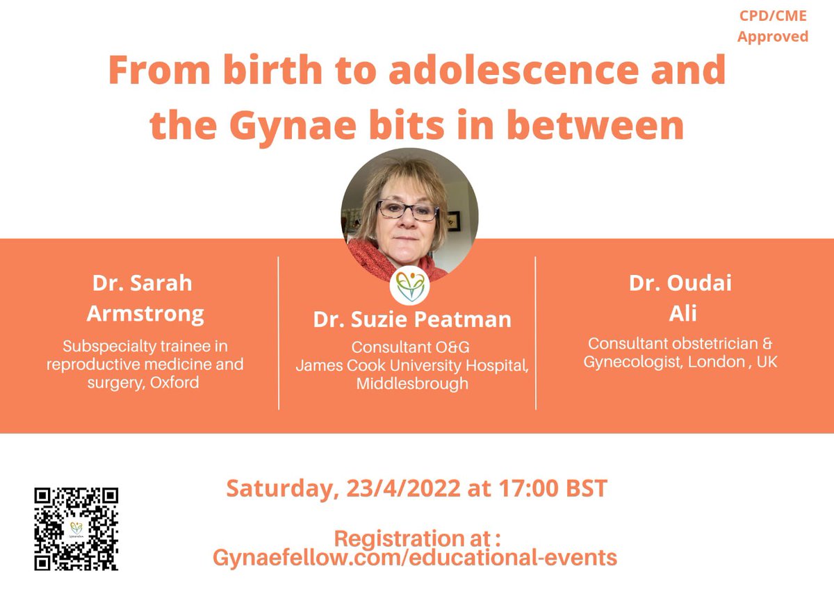 AlazzamMD's tweet photo. Next week webinar registration link: https://t.co/0zuDzHQ9RZ looking forward to see you all. #join #womenhealthmatters #gynaefellow #education #share https://t.co/33d7AsysAb