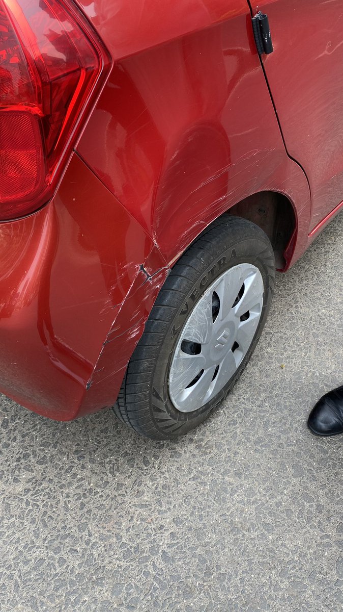nainishaad's tweet photo. Nothing more reckless than @myBESTBus drivers on the streets of Bombay. Why are they in such a rush? 

Our tax money will pay for the damages on the bus but who pays for the damages on my car? 

I was hit by MH01DE7008 FROM THE BACK! @myBESTBus 

@myBESTBus @mybmc HELP!!! https://t.co/8V1IN20UFQ